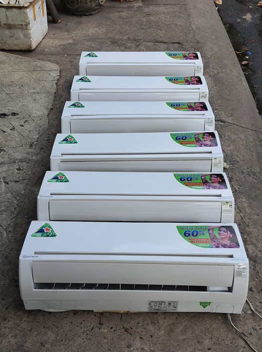 Bán máy lạnh nội địa hitachi inverter tiết kiệm 60% điện 1hp